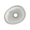 Dekoracyjny nowoczesny biały plafon lampa sufitowa designerski styl owalna STONE DN426-50C Step Into Design